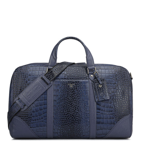 Croco Leather Luggage - Stardust