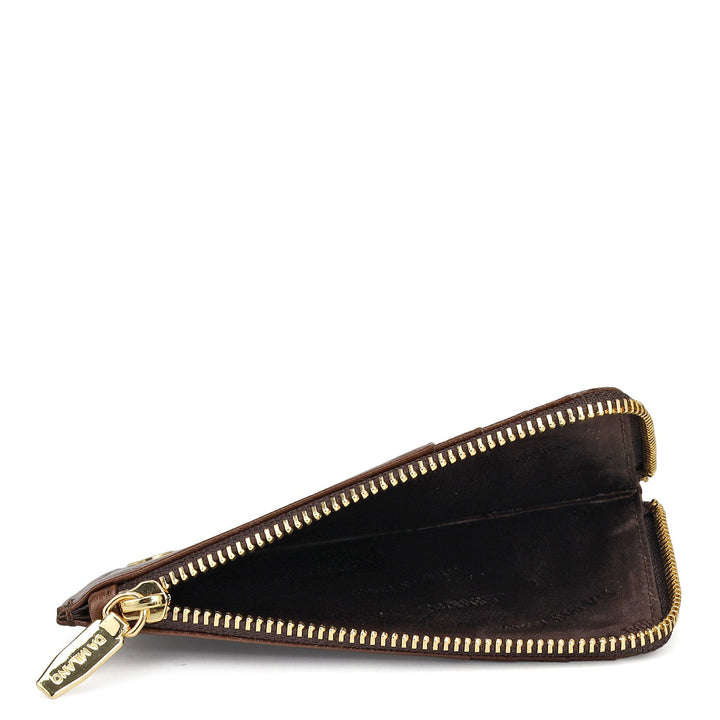 8 Slots Leather Card Case - Date