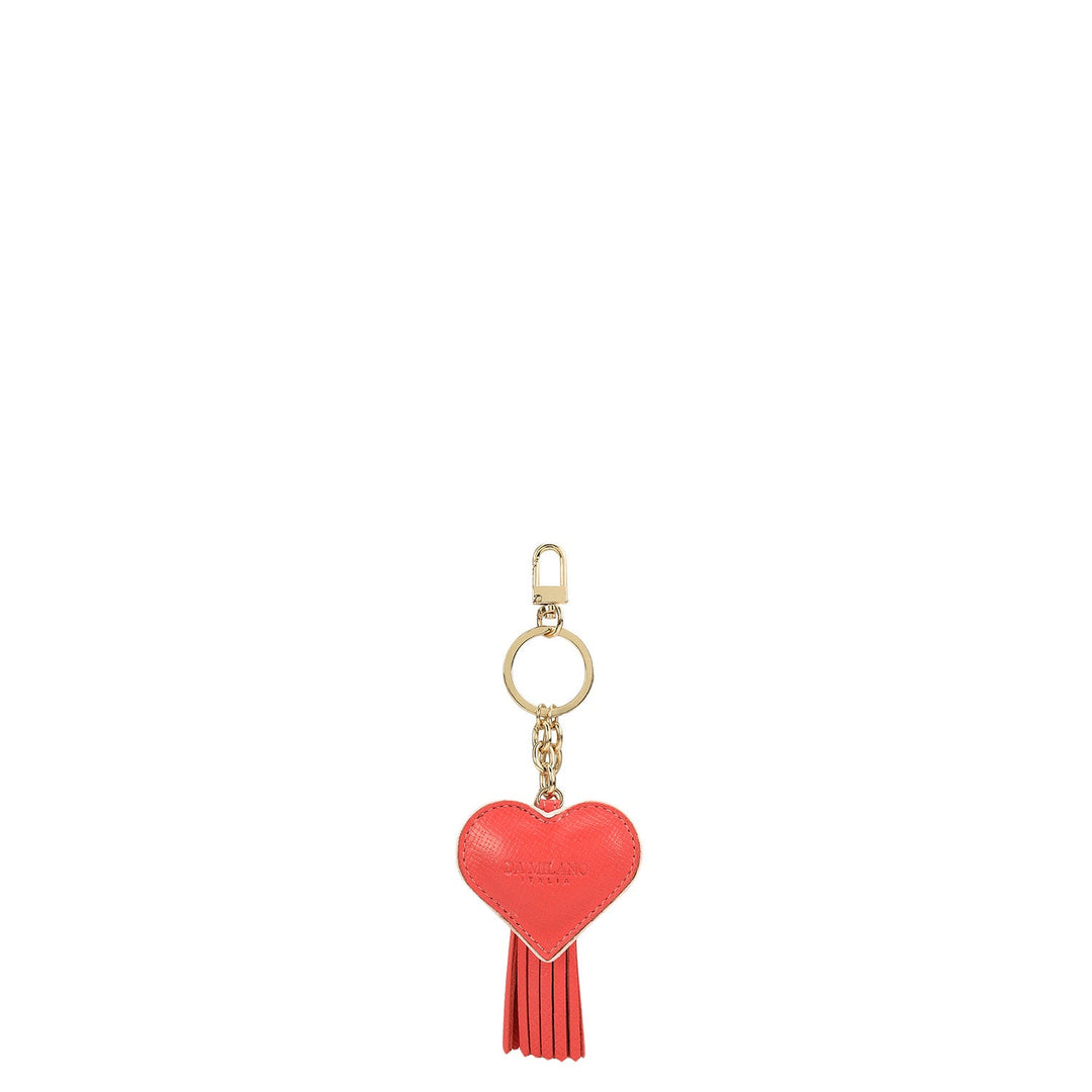 Franzy Leather Bag Hanging - Corallo