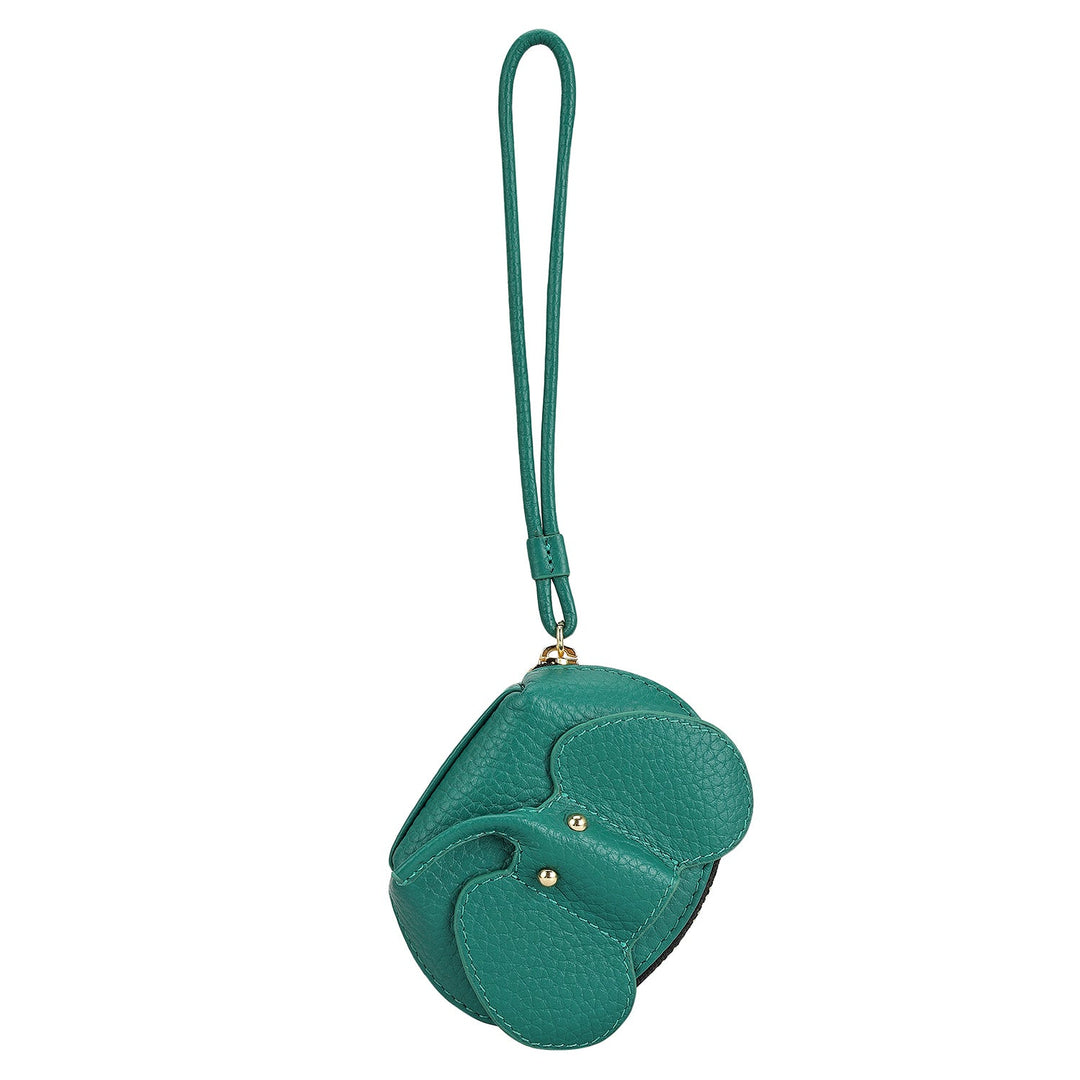 Wax Leather Bag Hanging - Green
