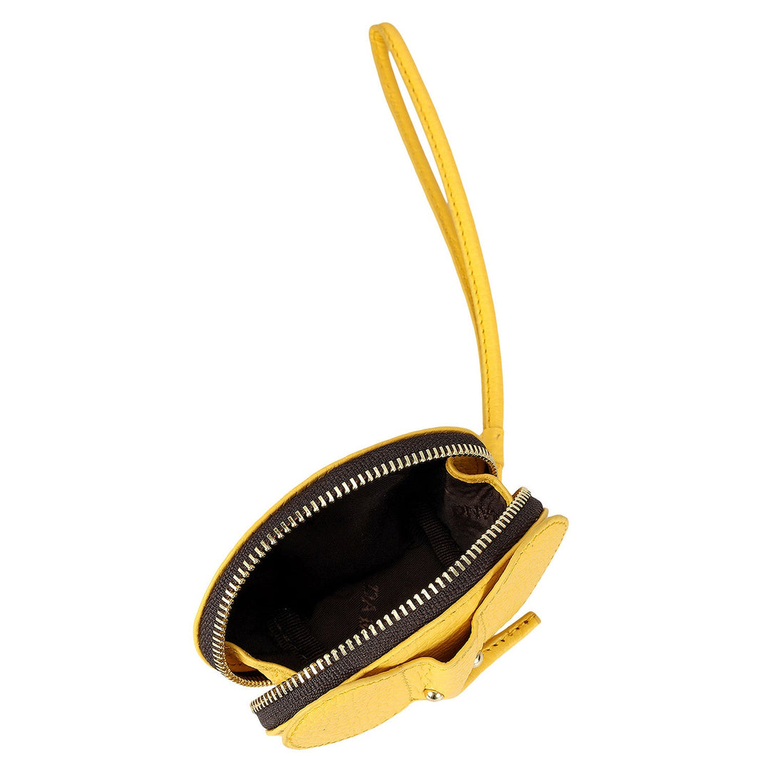 Wax Leather Bag Hanging - Mimosa