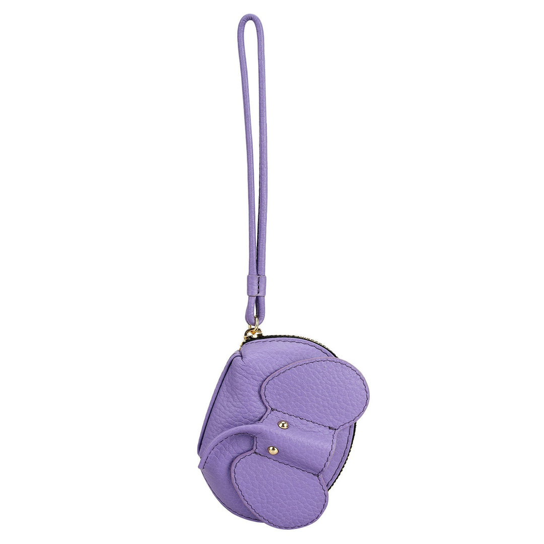 Wax Leather Bag Hanging - Purple Haze