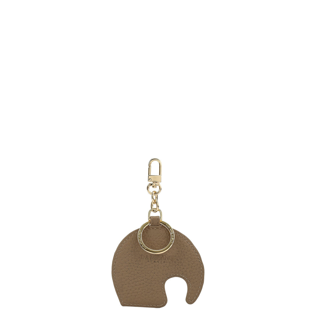 Wax Snake Leather Bag Hanging - Greyish Taupe
