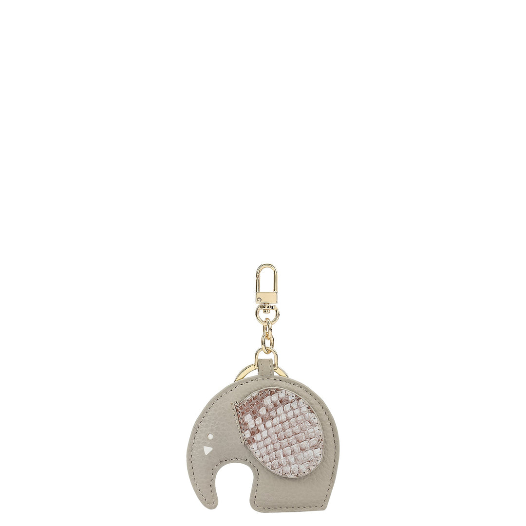 Wax Snake Leather Bag Hanging - Khaki