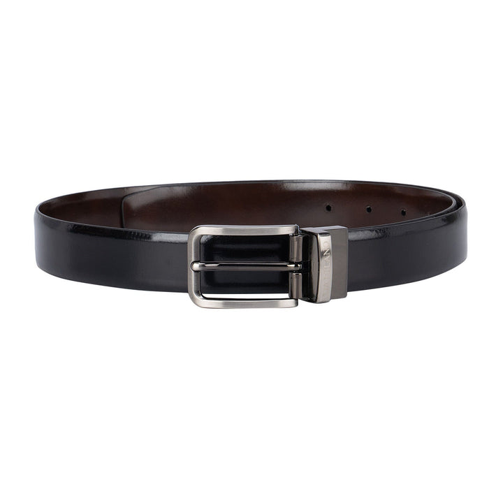 Black & Brown Reversible Men'S Belt