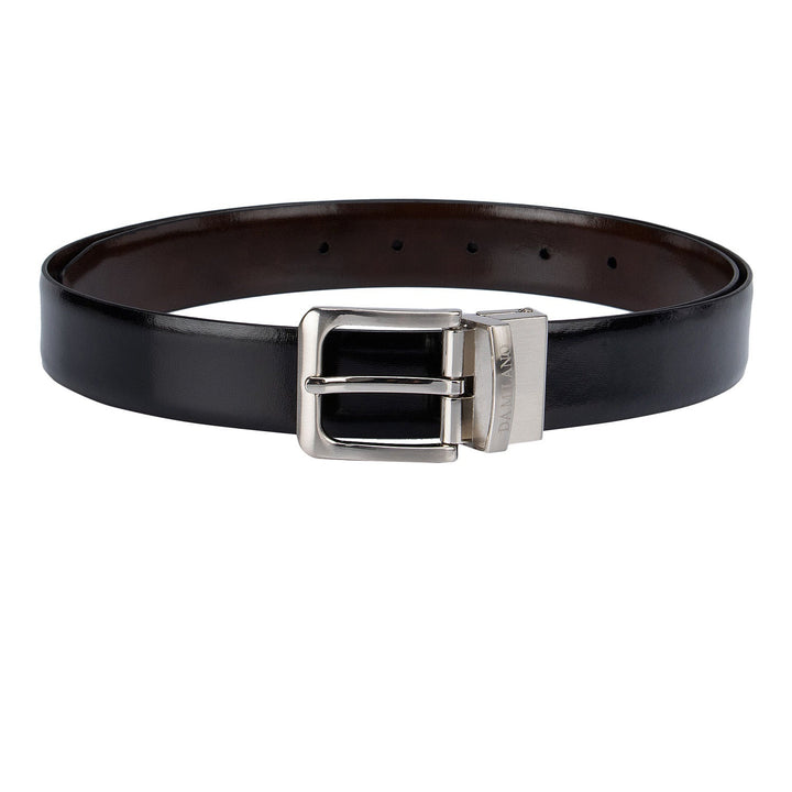 Black & Brown Plain Reversible Men'S Belt