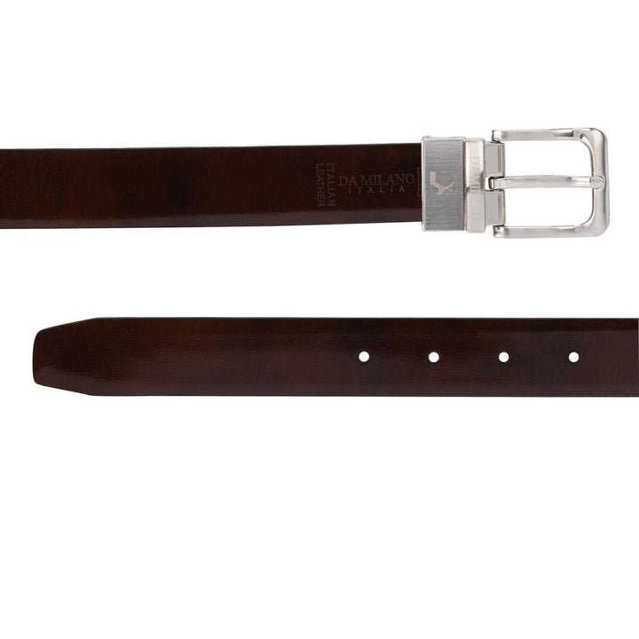 Black & Brown Plain Reversible Men'S Belt