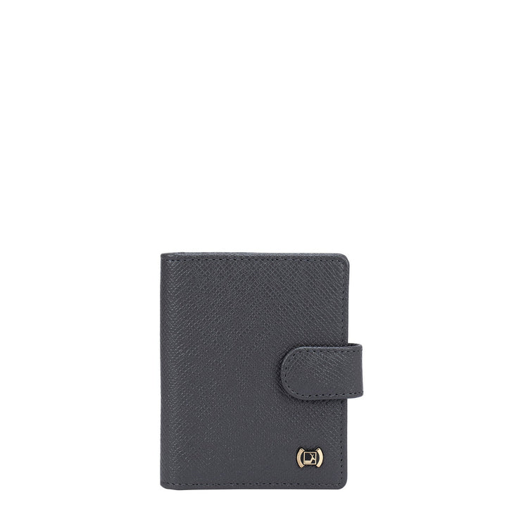 Franzy Leather Card Case - Grey