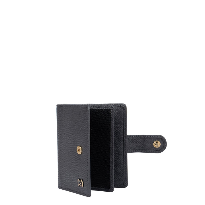 Franzy Leather Card Case - Grey