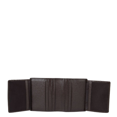 Brown Franzy Credit And ID Card Case