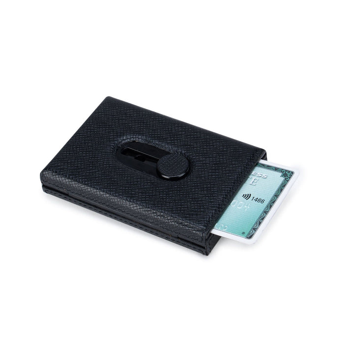 Black Franzy Slider Card Case