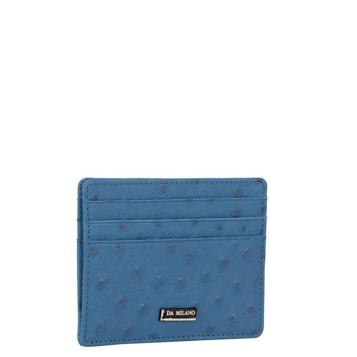 Blue Ostrich Effect Card Sleeve