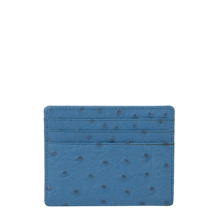 Blue Ostrich Effect Card Sleeve