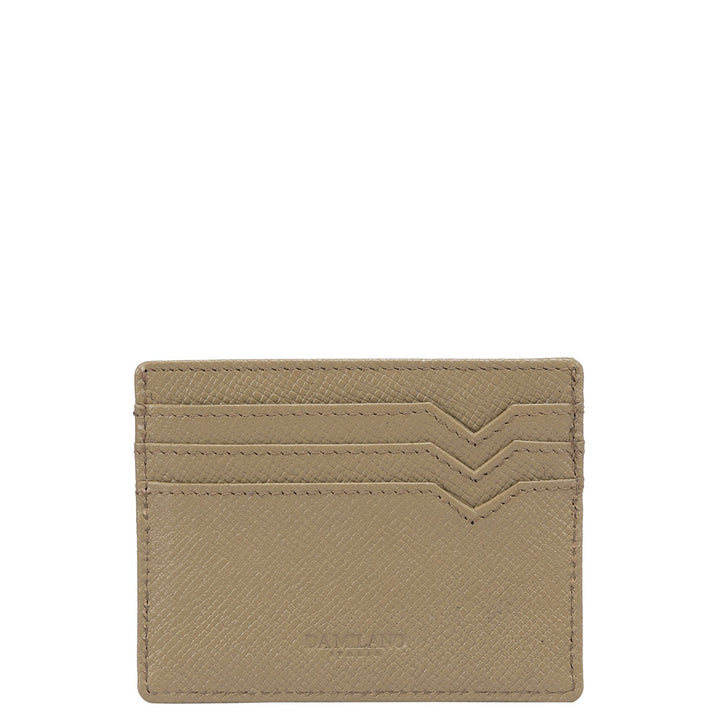 Franzy Monogram Leather Card Case - Turtle