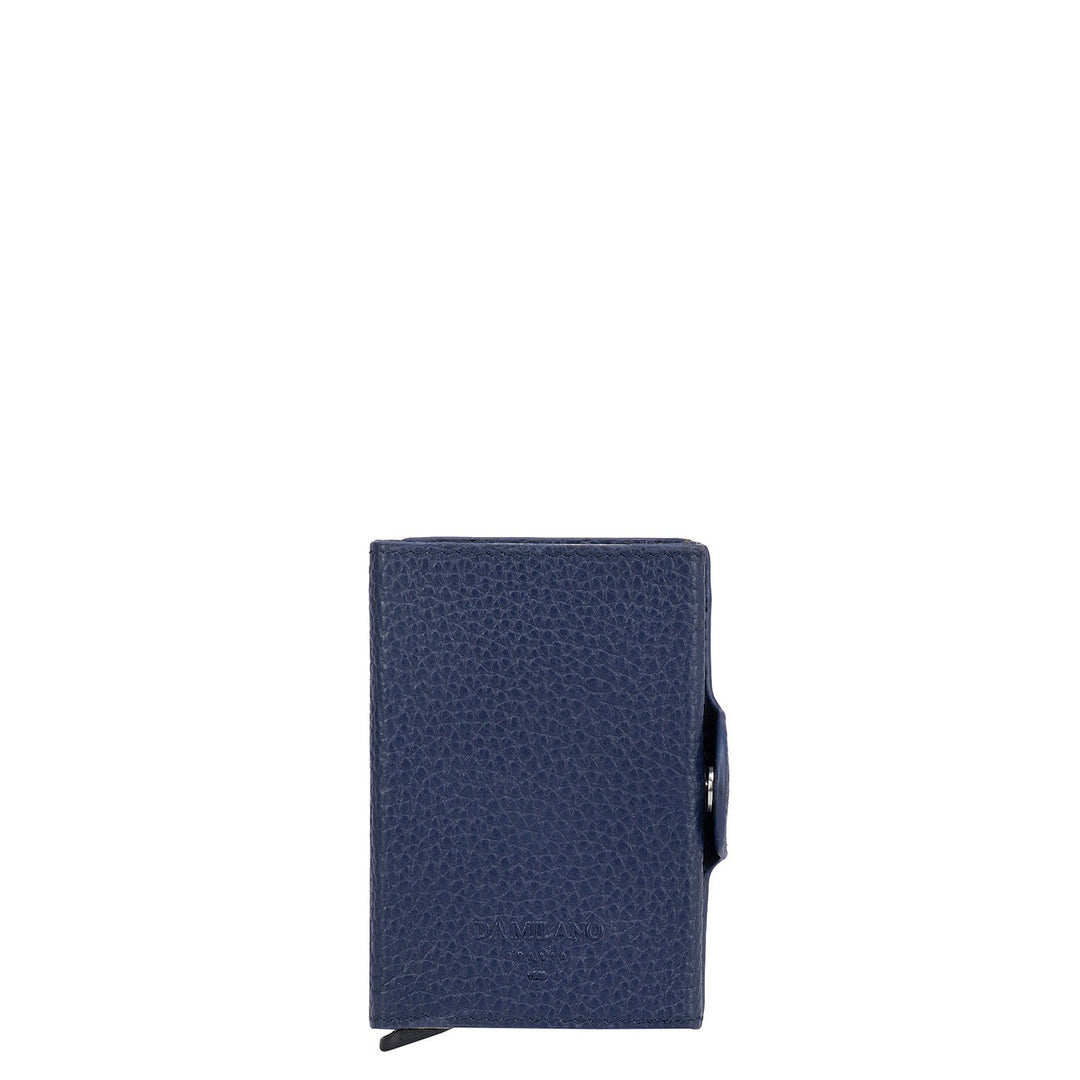Blue Wax Credit And ID Card Case