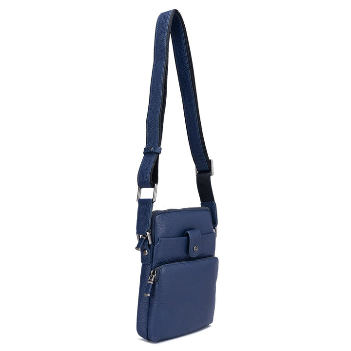 Blue Wax Men Sling Bag