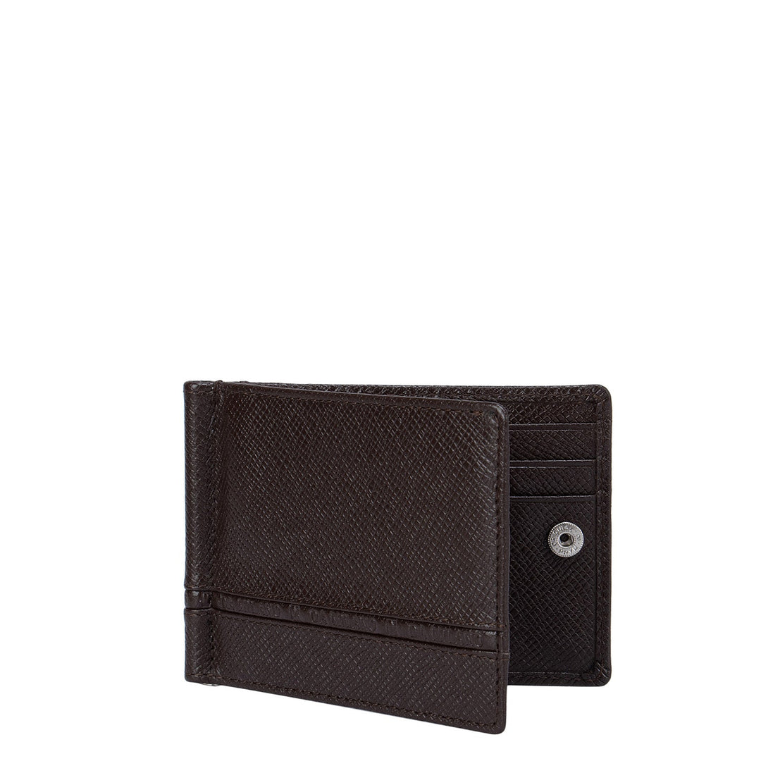 Brown Franzy Money Clip