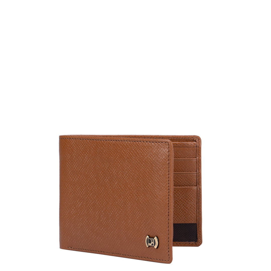 Franzy Leather Mens Wallet - Cognac