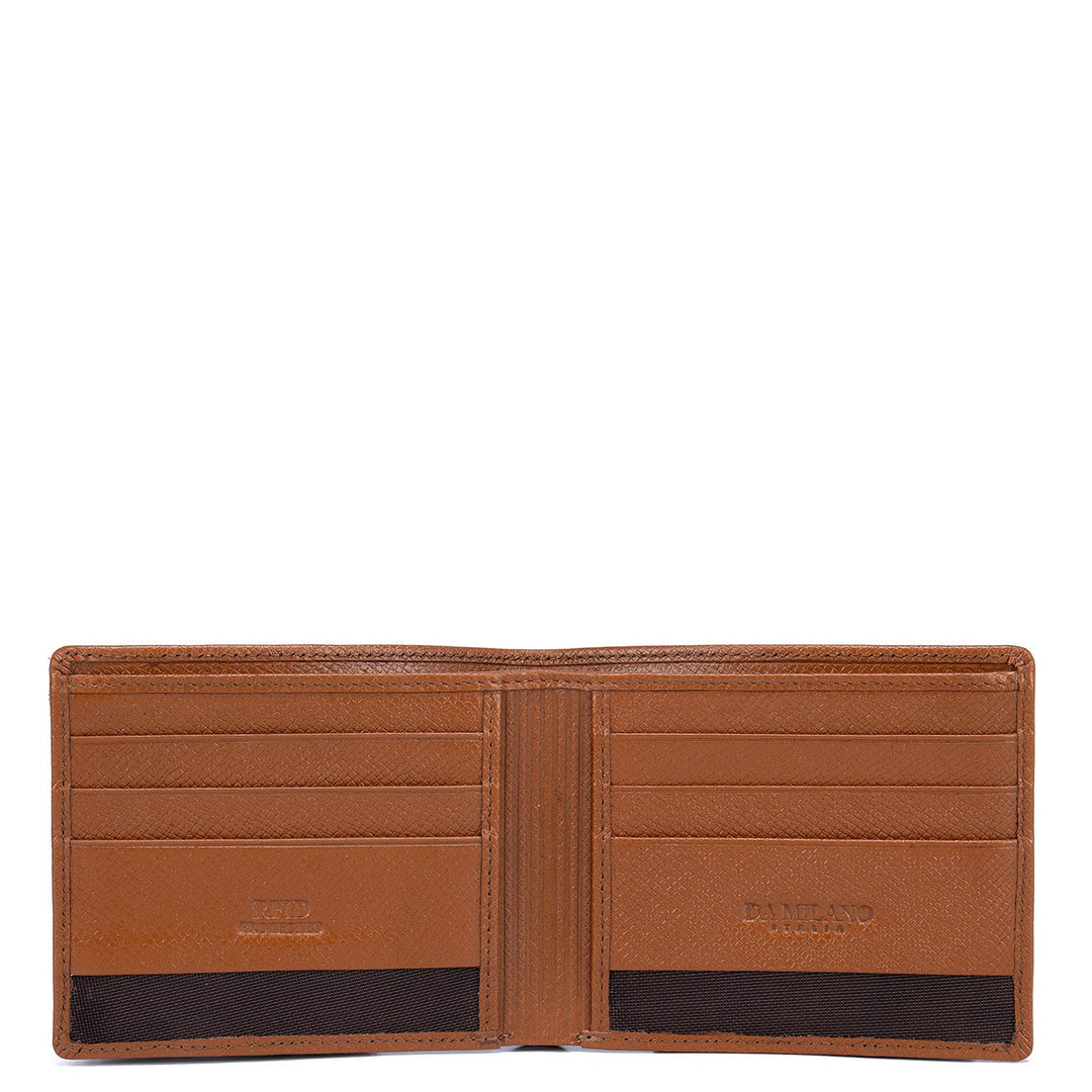 Franzy Leather Mens Wallet - Cognac