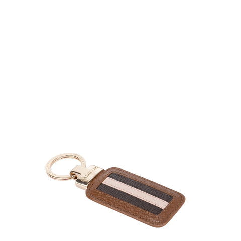 Cognac and Brown Franzy Key Chain