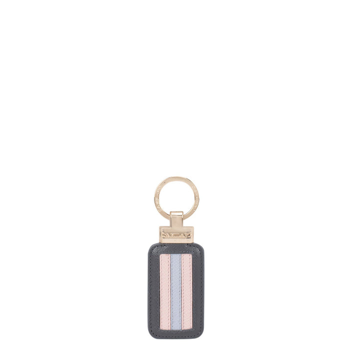 Grey and Pink Franzy Key Chain