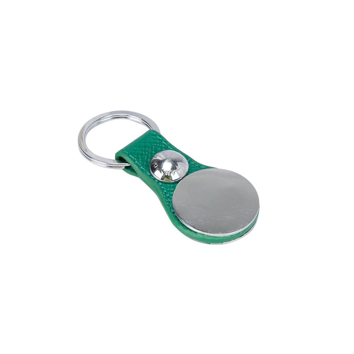 Franzy Leather Keychain - Green