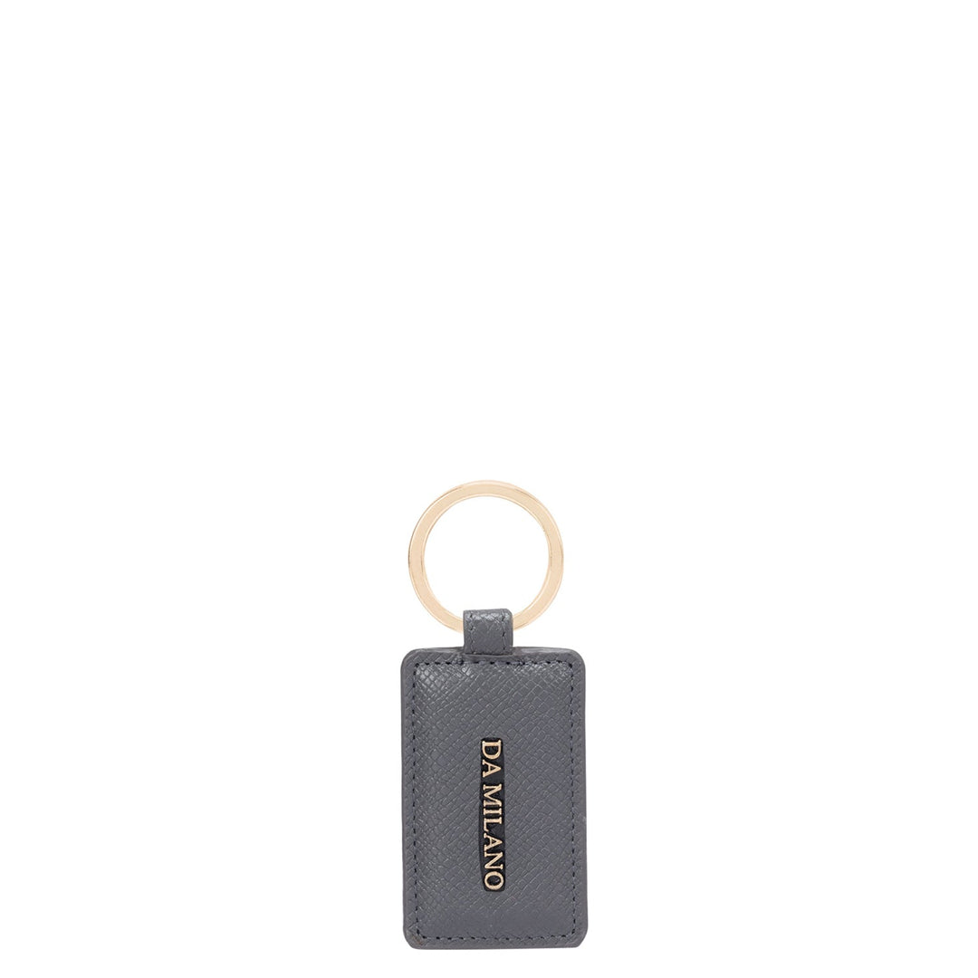 Franzy Leather Keychain - Grey