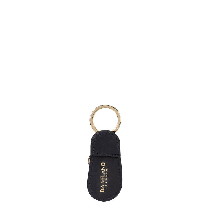 Black & Pink Croco Effect Key Chain