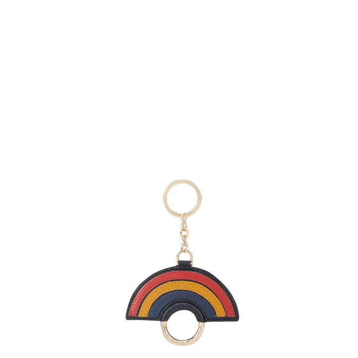 Black & Red Wax Key Chain
