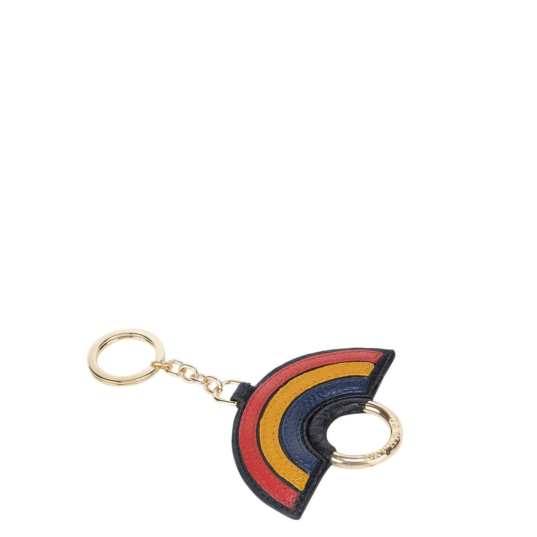 Black & Red Wax Key Chain