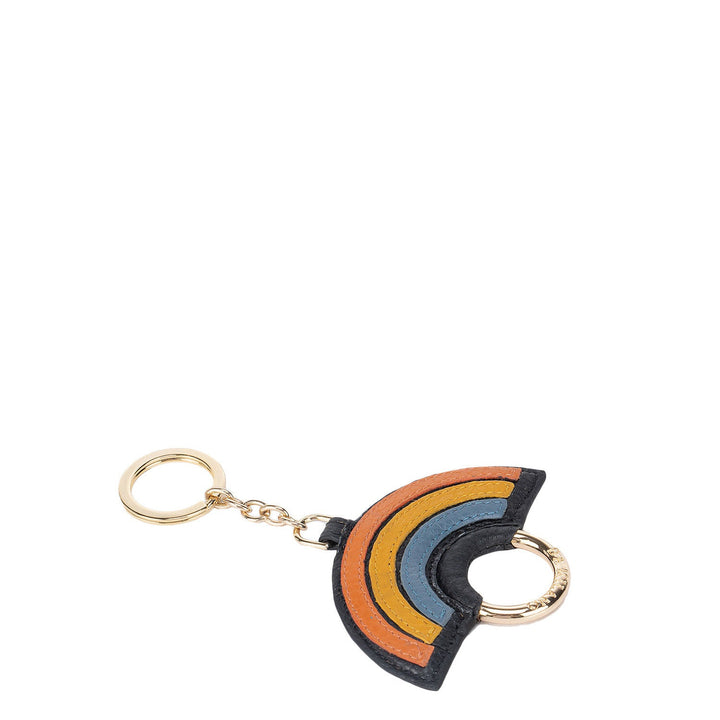 Black & Orange Wax Key Chain