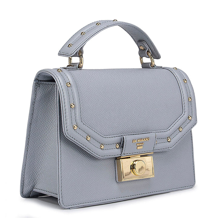 Blue Franzy Satchel Bag