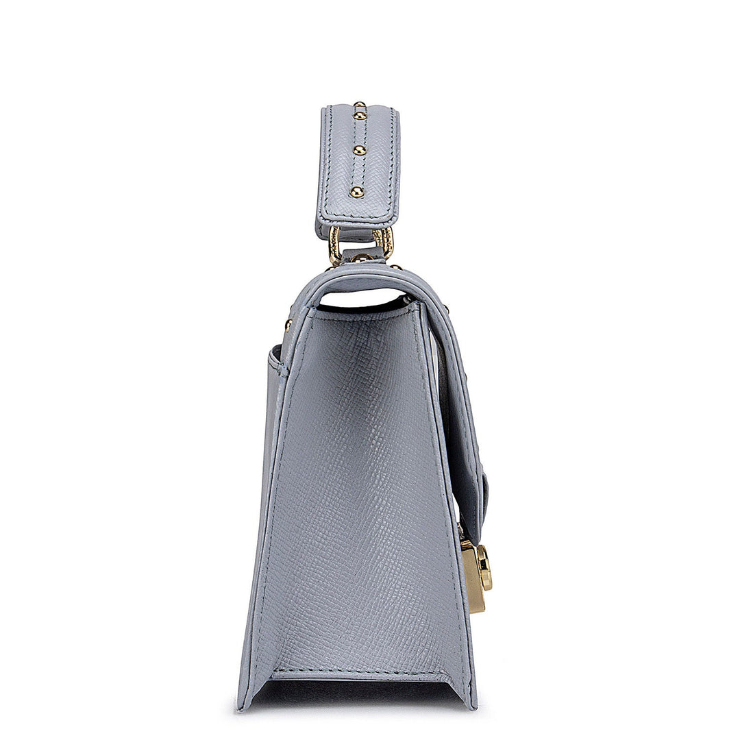 Blue Franzy Satchel Bag