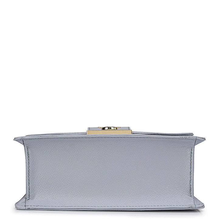 Blue Franzy Satchel Bag