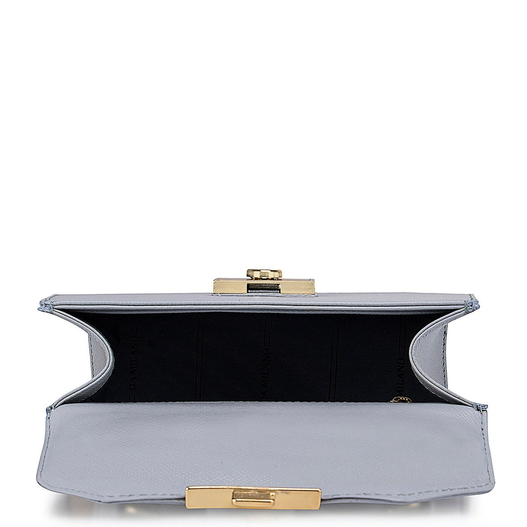 Blue Franzy Satchel Bag