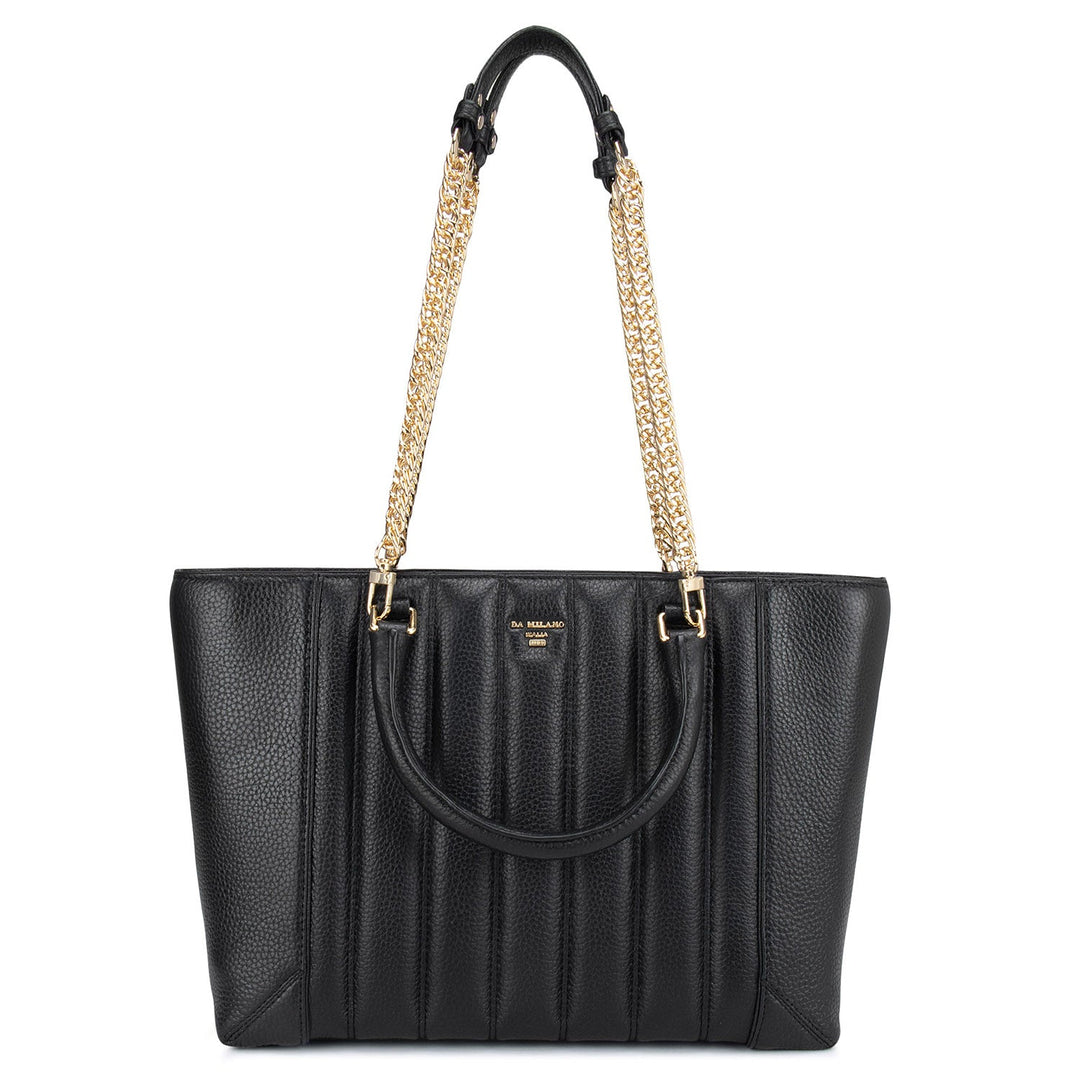 Black Wax Tote Bag