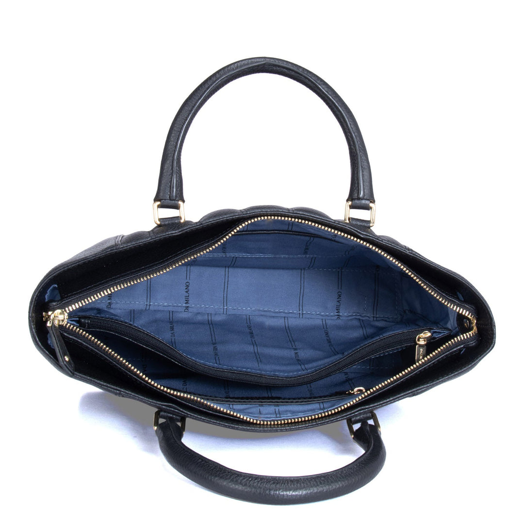 Black Wax Tote Bag