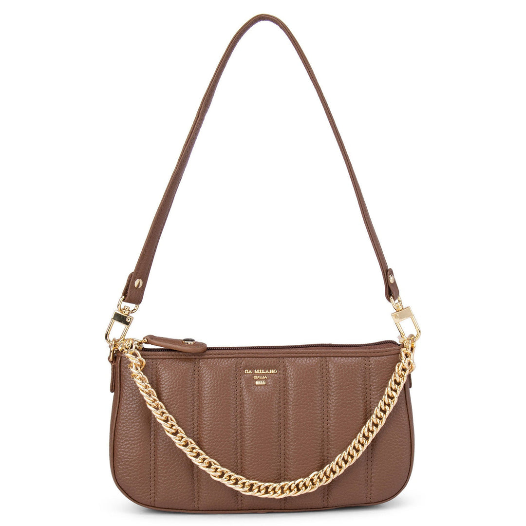 Cognac Wax Sling Bag