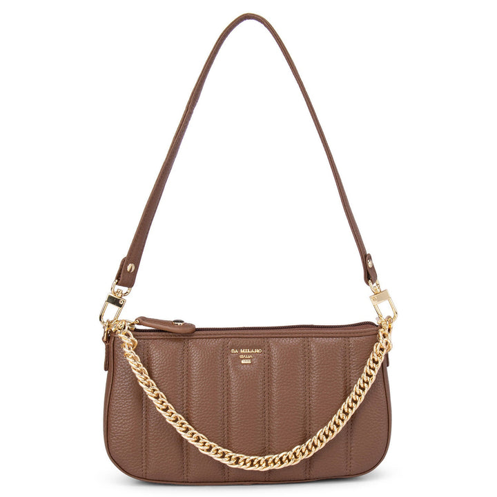 Cognac Wax Sling Bag
