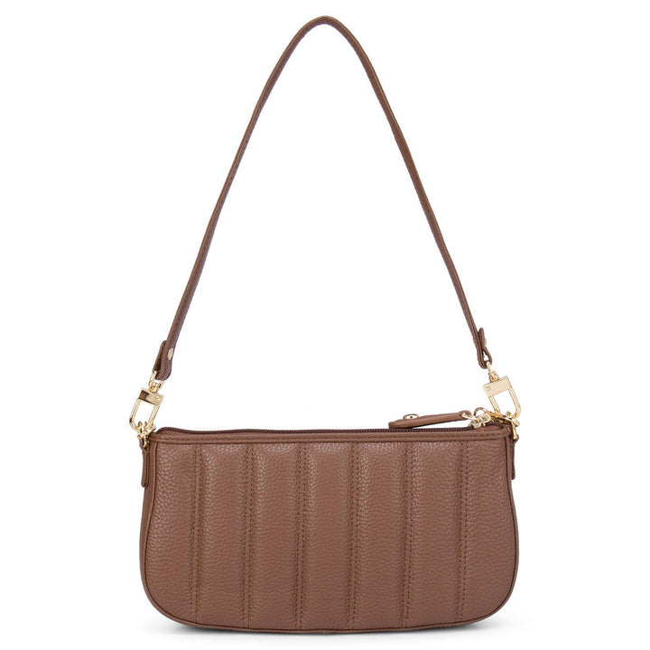 Cognac Wax Sling Bag