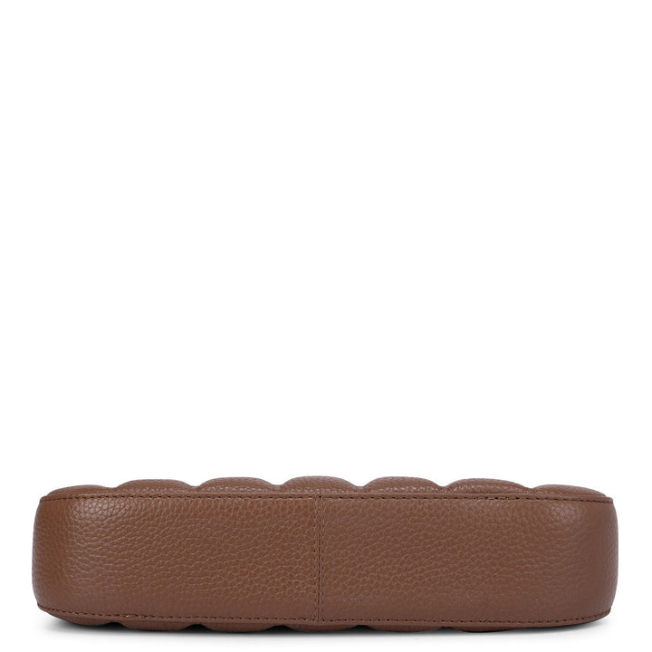 Cognac Wax Sling Bag