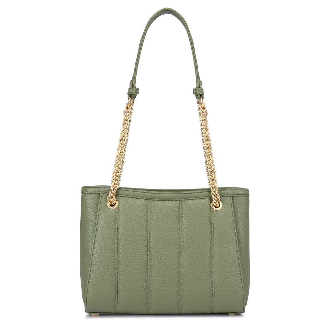 Green Wax Tote Bag