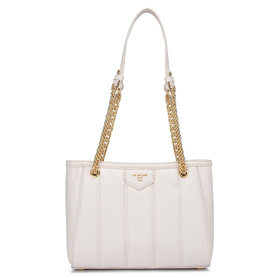 White Wax Tote Bag