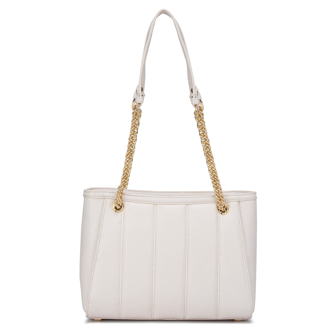 White Wax Tote Bag