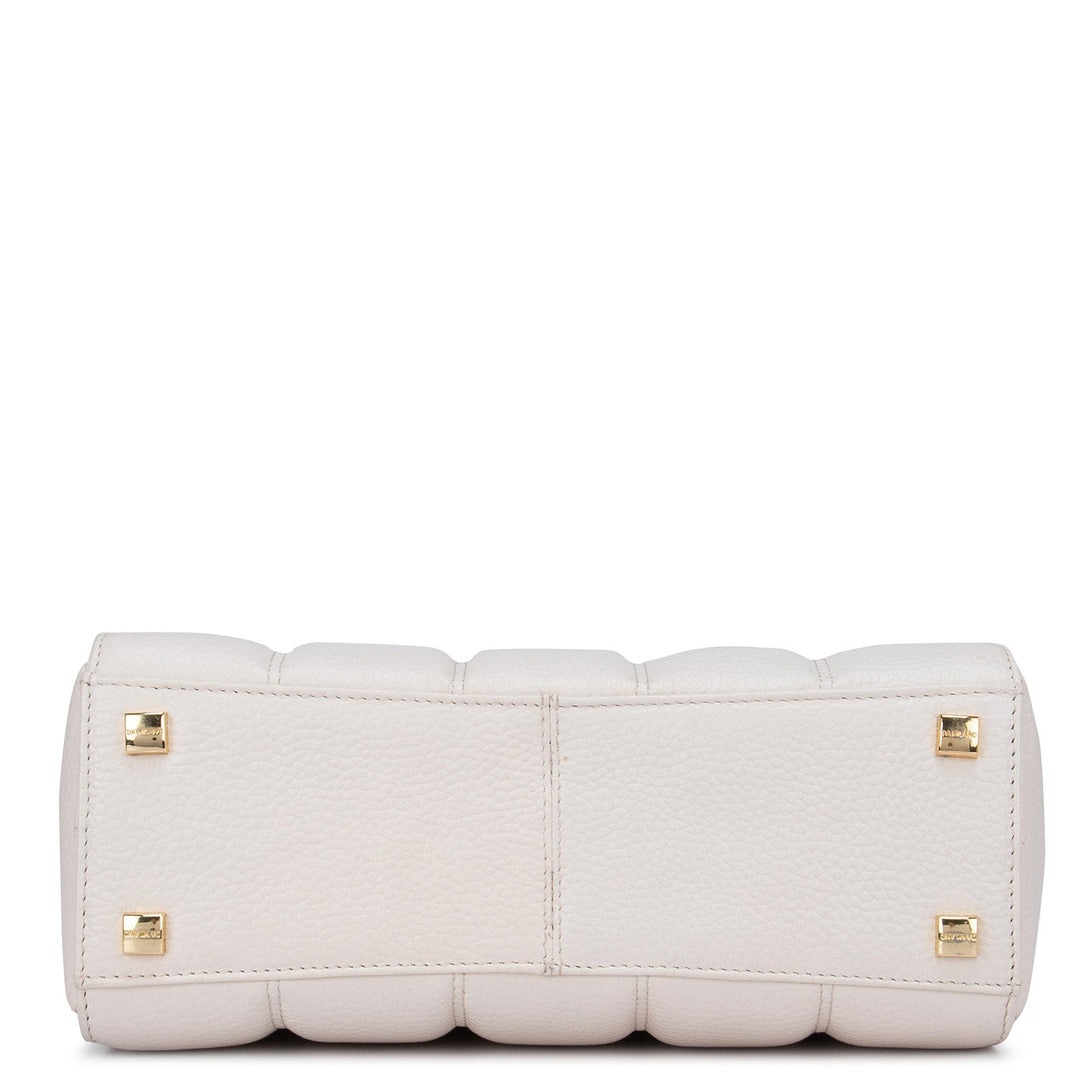 White Wax Tote Bag