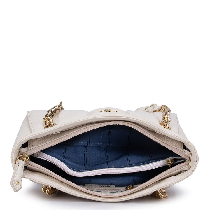 White Wax Tote Bag