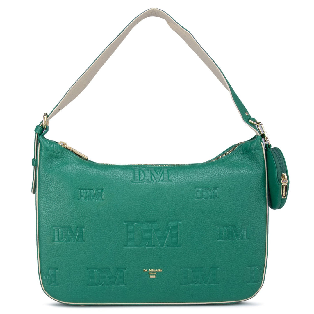 Green Wax Sling Bag