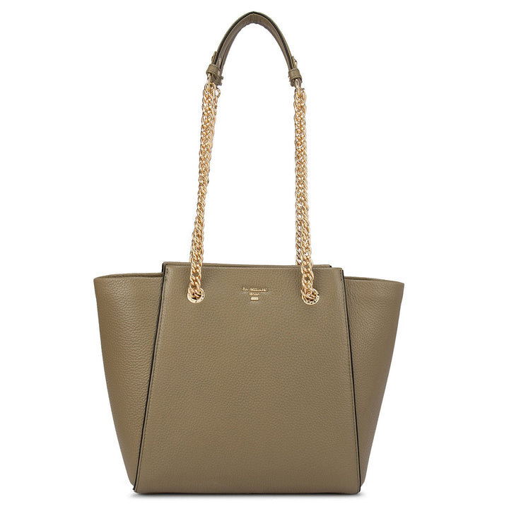 Green Wax Tote Bag
