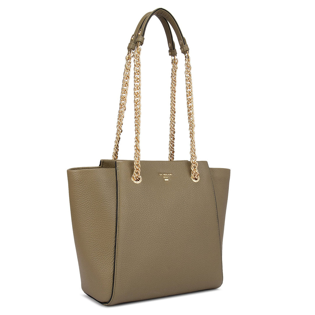 Green Wax Tote Bag