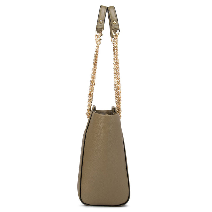 Green Wax Tote Bag